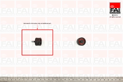 Deflection Pulley/Guide Pulley, timing belt